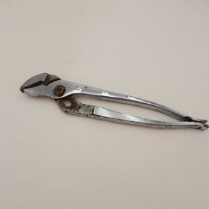 Vintage Craftsman WF 5362 USA Slip Joint Adjustable Pliers Silver Steel 9.5"
